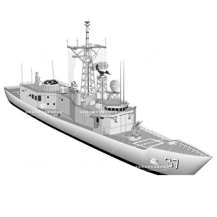 祁门充气侦查船模型